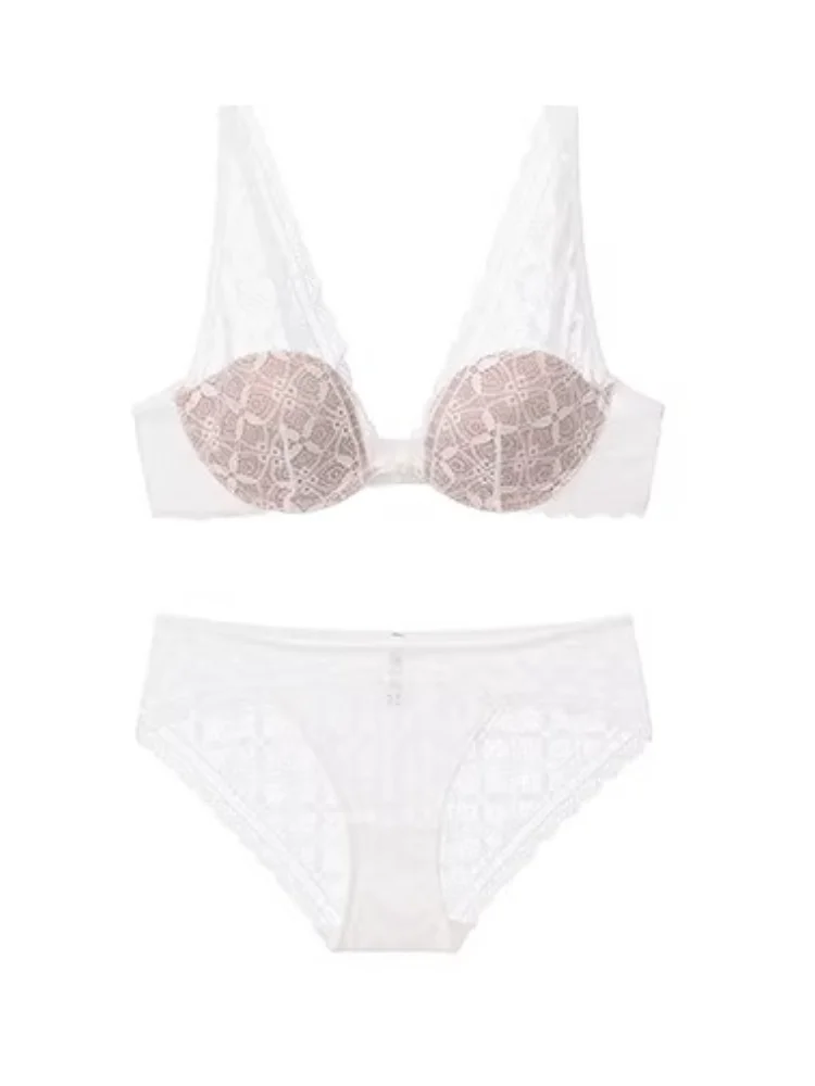 YEMOMO French Sexy Lace Underwire Push Up Bra Set Beauty Back Light Lingerie Comfort Breathable Gathering Soft Underwear S-XLAB
YEMOMO French Sexy Lace Underwire Push Up Bra Set Beauty Back Light Lingerie Comfort Breathable Gathering Soft Underwear S-XLAB