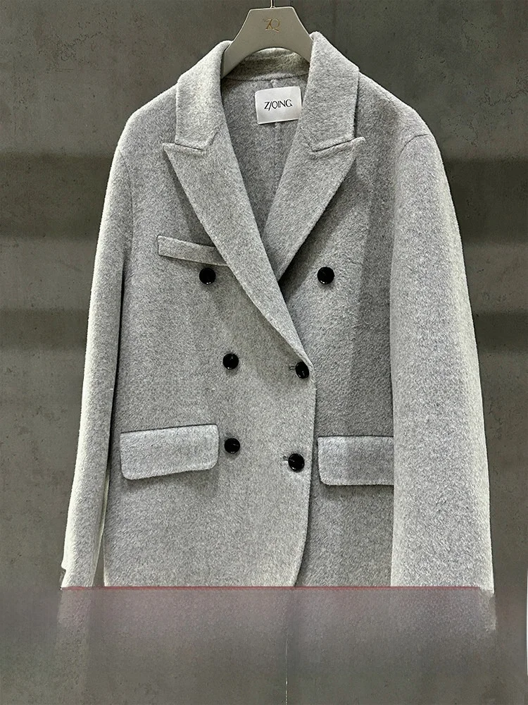 ZQ Double-Faced Woolen Coat Casual Style Pure E-commerce Sale 100% Merino Wool Year-End Special Youth Long Sleeve Button up
ZQ Double-Faced Woolen Coat Casual Style Pure E-commerce Sale 100% Merino Wool Year-End Special Youth Long Sleeve Button up