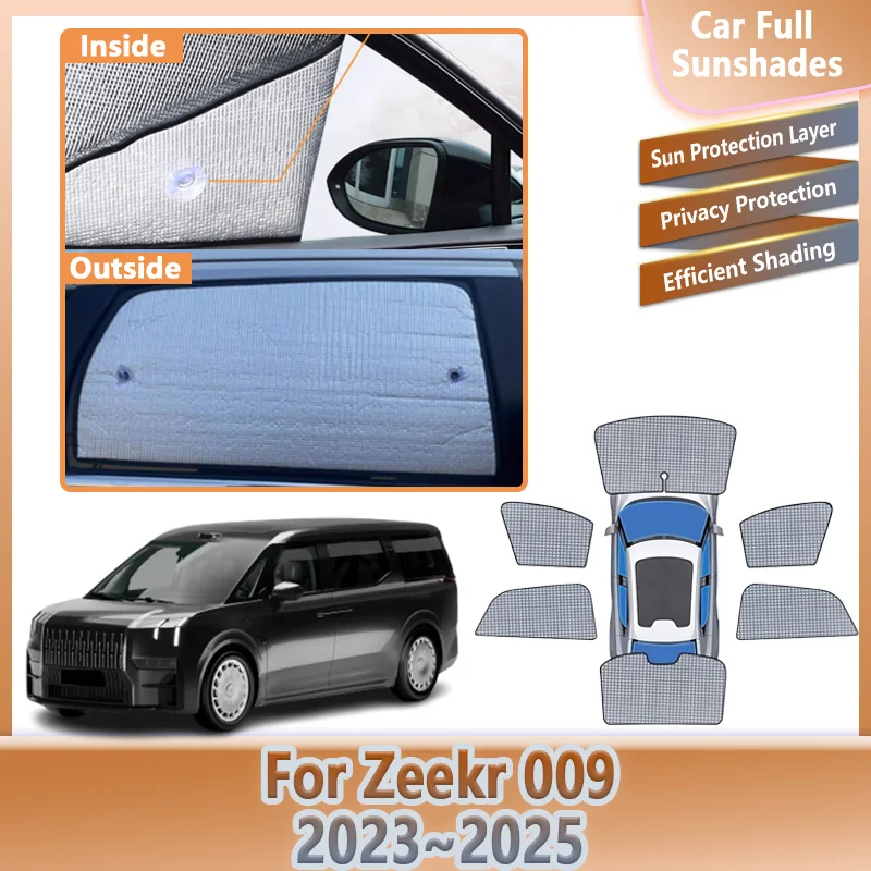 For Zeekr 009 2023 2024 2025 Car Sun Visor Anti-UV Full Window Sunshades Cover Sunscreen UV protection Interior Auto Accessories
For Zeekr 009 2023 2024 2025 Car Sun Visor Anti-UV Full Window Sunshades Cover Sunscreen UV protection Interior Auto Accessories