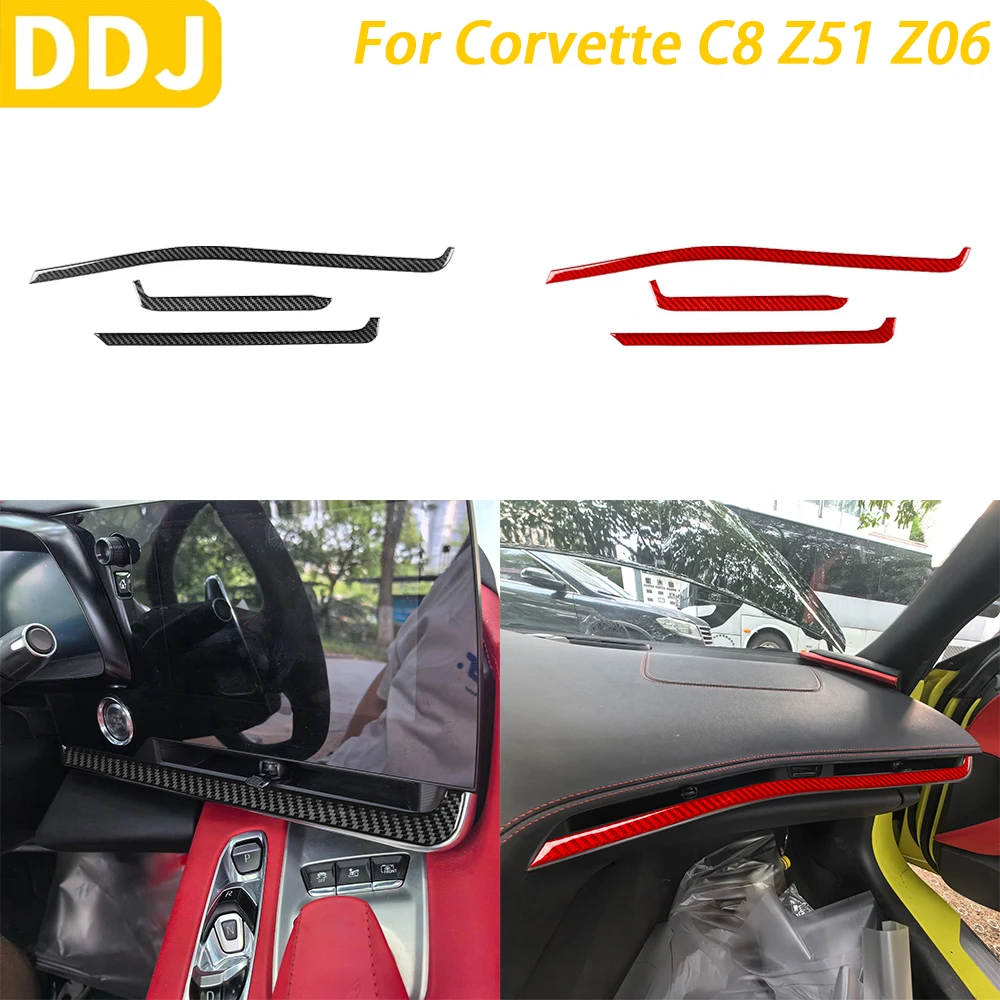 For Chevrolet Corvette C8 Z51 Z06 Car Accessories Carbon Fiber Center Console Dashboard Air Vent Panel Cover Decoration Sticker
For Chevrolet Corvette C8 Z51 Z06 Car Accessories Carbon Fiber Center Console Dashboard Air Vent Panel Cover Decoration Sticker