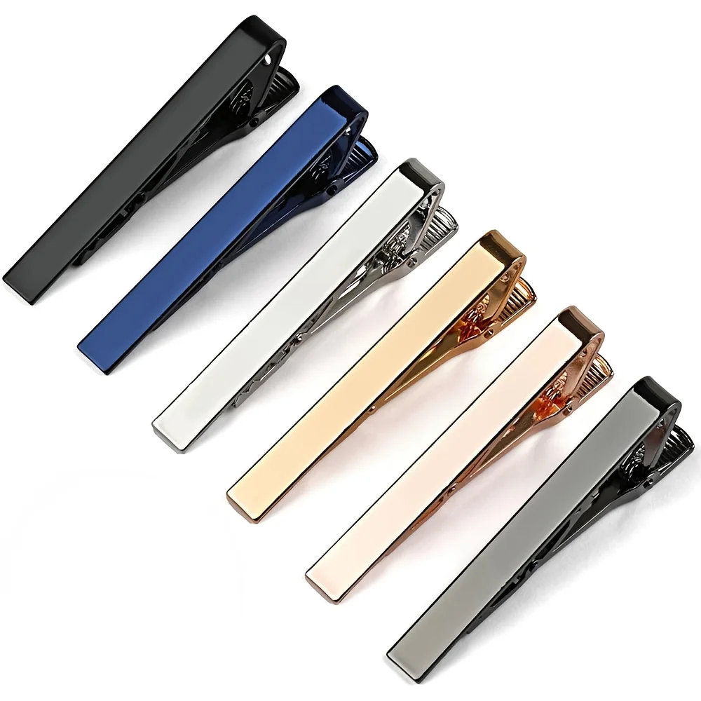 6pcs Men'S Tie Clips, Classic Shiny And Glossy Tie Bar, Ideal for Father, Husband, Boyfriend, Business, Wedding, Tie Pins with Gift Box
6pcs Men'S Tie Clips, Classic Shiny And Glossy Tie Bar, Ideal for Father, Husband, Boyfriend, Business, Wedding, Tie Pins with Gift Box