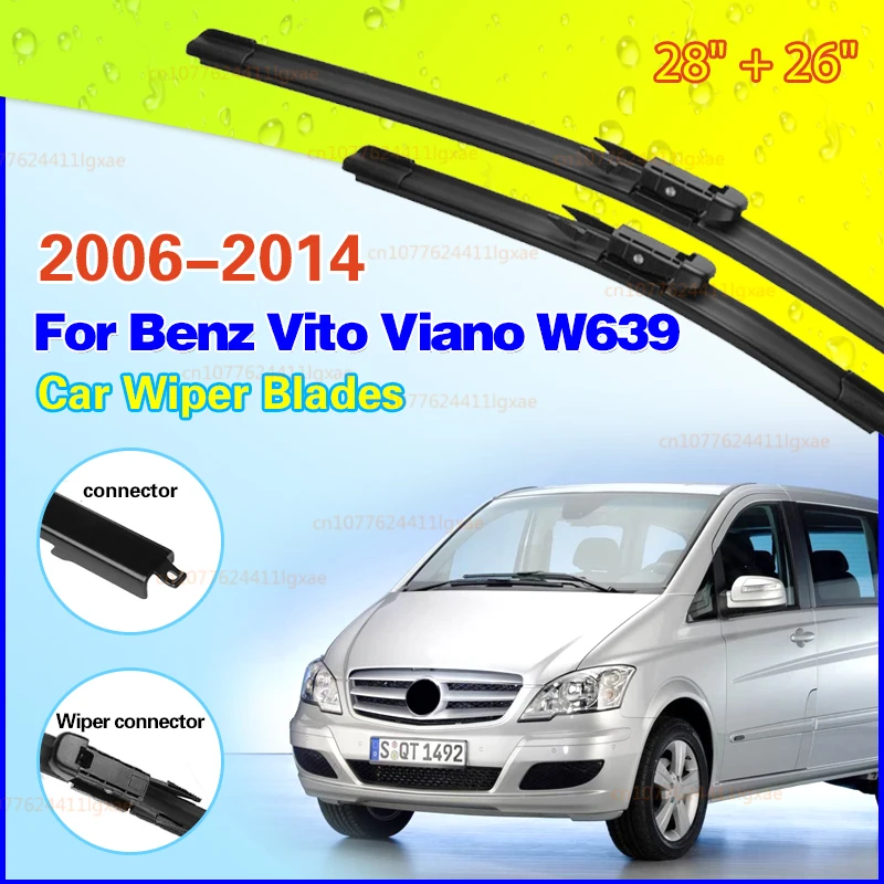 28"26" Car Windshield Windscreen Front Window Wiper Blades For Mercedes Benz Vito Viano W639 2006-2014 2013 2012 2011 2010 2009
28"26" Car Windshield Windscreen Front Window Wiper Blades For Mercedes Benz Vito Viano W639 2006-2014 2013 2012 2011 2010 2009