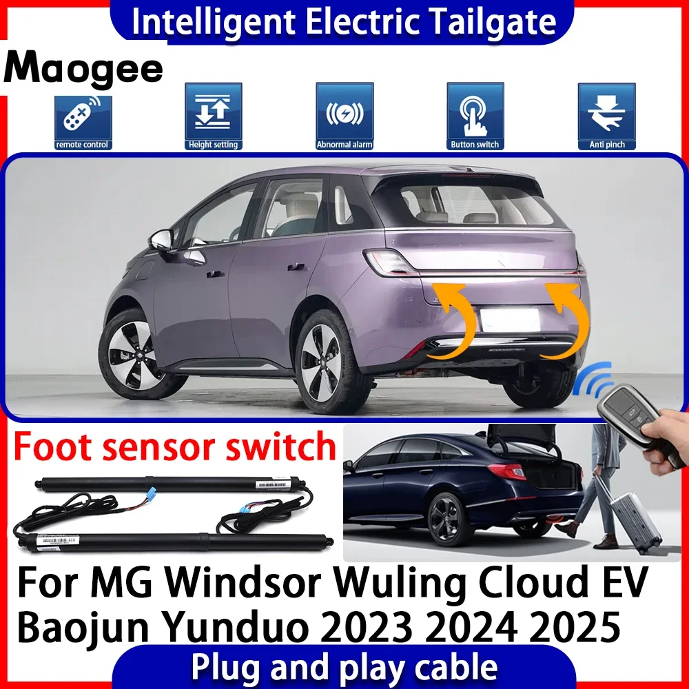 Automatic Lifting kit Intelligent Electric Tail Gate Lift Tailgate for MG Windsor Wuling Cloud EV Baojun Yunduo 2023 2024 2025
Automatic Lifting kit Intelligent Electric Tail Gate Lift Tailgate for MG Windsor Wuling Cloud EV Baojun Yunduo 2023 2024 2025