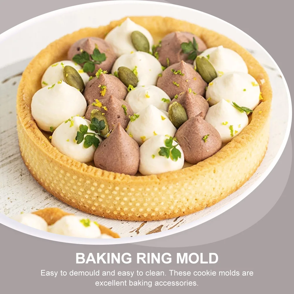 1Pcs Round Stainless Steel Cake Mold Exquisite Craftsmanship Smooth Edges Baking Accessory for Mousse Cookies Chocolate Dessert
1Pcs Round Stainless Steel Cake Mold Exquisite Craftsmanship Smooth Edges Baking Accessory for Mousse Cookies Chocolate Dessert