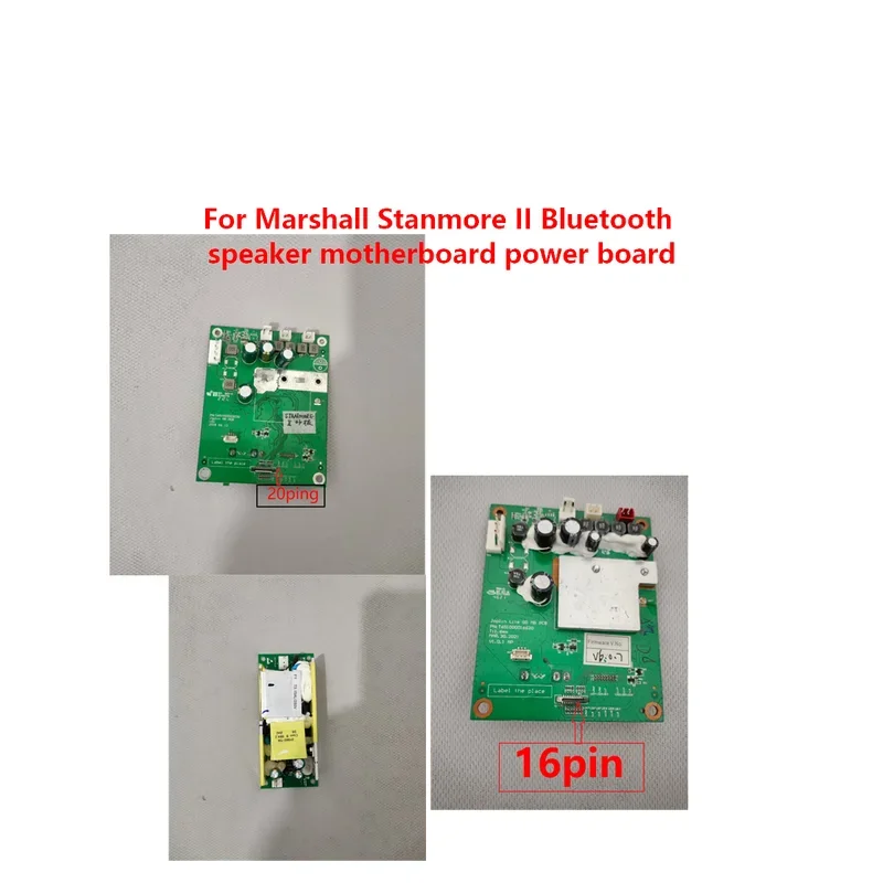 original repair replacement PCB parts for Marshall Stanmore II Bluetooth speaker motherboard power board
original repair replacement PCB parts for Marshall Stanmore II Bluetooth speaker motherboard power board