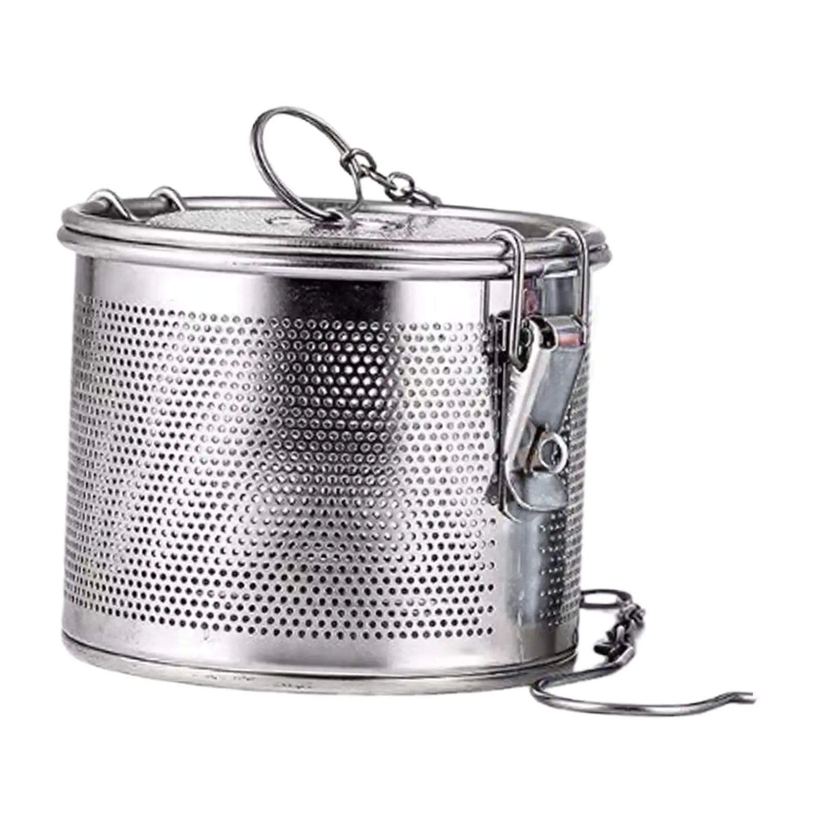 Tea Strainer Infuser Fine Mesh Spice Basket Spice Filter Seasoning Strainer for Restaurant Home Loose Leaf Tea Soups Seasonings
Tea Strainer Infuser Fine Mesh Spice Basket Spice Filter Seasoning Strainer for Restaurant Home Loose Leaf Tea Soups Seasonings