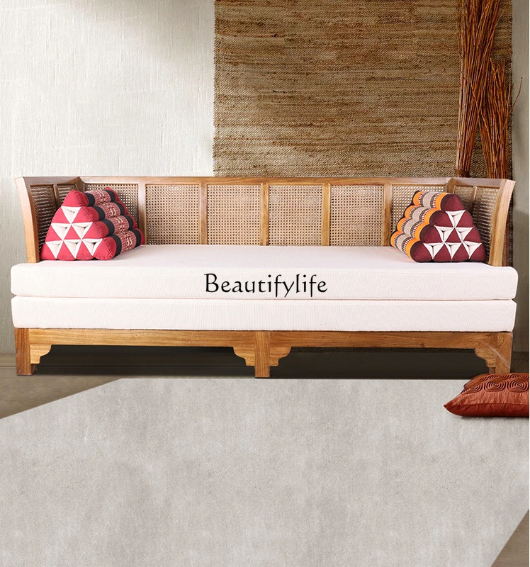 Southeast Asia Rattan Couch Three-Seat Living Room Rattan Chair Long Chair Furniture
Southeast Asia Rattan Couch Three-Seat Living Room Rattan Chair Long Chair Furniture