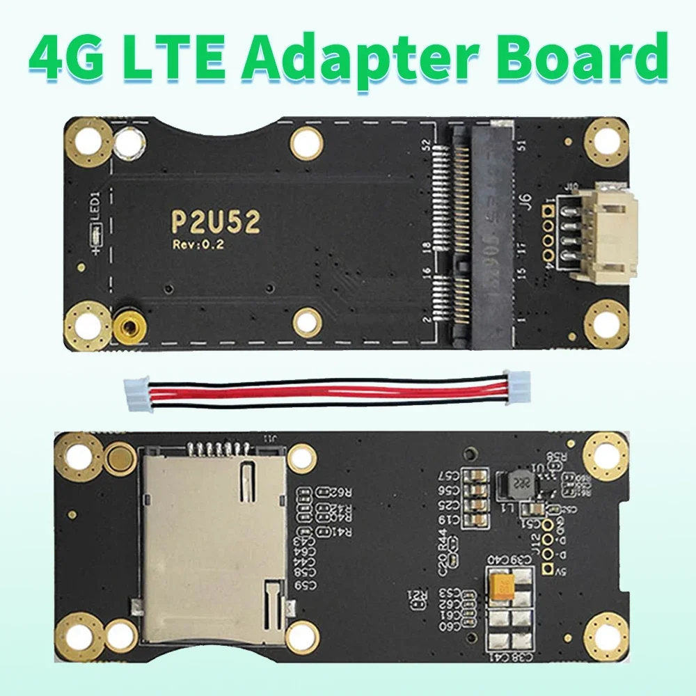 Промышленный адаптер 4G LTE Mini PCIe к USB со слотом для SIM-карты Разъем USB 2.0 4PIN PH2.0 для беспроводного модуля WWAN/LTE 3G/4G
Промышленный адаптер 4G LTE Mini PCIe к USB со слотом для SIM-карты Разъем USB 2.0 4PIN PH2.0 для беспроводного модуля WWAN/LTE 3G/4G