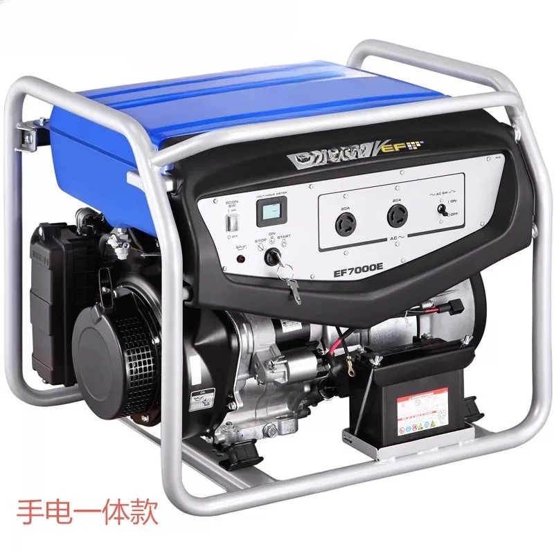 EF7000E small household generator sets with 5KW single-phase 220V low noise emergency response
EF7000E small household generator sets with 5KW single-phase 220V low noise emergency response