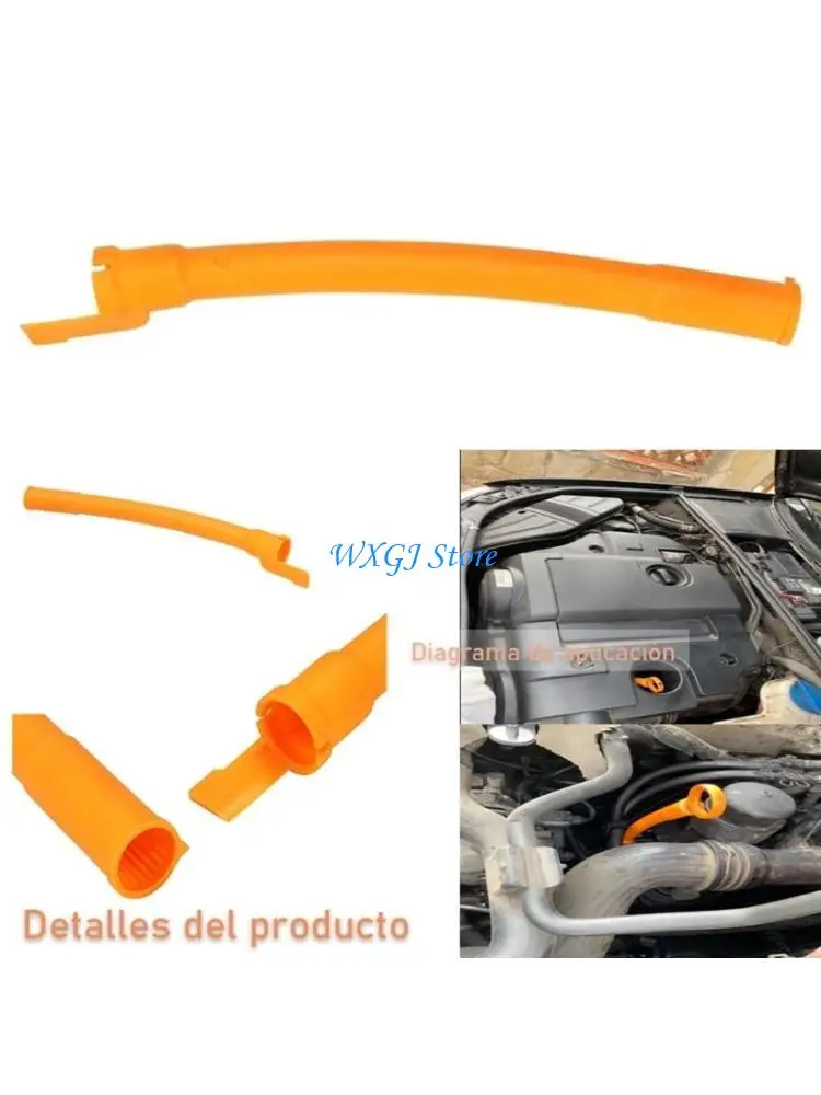37JE Oil Dipstick Tube Guide Plastic Oil Dipstick Funnel Tube Temperature Resistant Oil Dipstick Tube 038103663 for Automotiv
37JE Oil Dipstick Tube Guide Plastic Oil Dipstick Funnel Tube Temperature Resistant Oil Dipstick Tube 038103663 for Automotiv