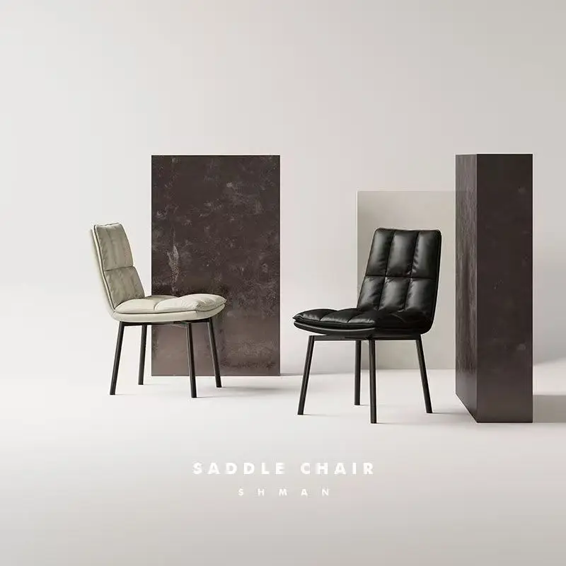 Итальянский минималистичный высококачественный кожаный обеденный стул для дома, ресторана, отеля, туалетный стул, модель комнаты, вращающийся стул для обеденного стола
Итальянский минималистичный высококачественный кожаный обеденный стул для дома, ресторана, отеля, туалетный стул, модель комнаты, вращающийся стул для обеденного стола