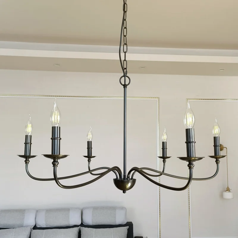 European retro industrial style candle style chandelier for living room bedroom study corridor decoration hanging lamps lighting
European retro industrial style candle style chandelier for living room bedroom study corridor decoration hanging lamps lighting