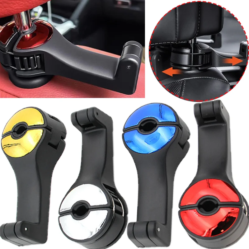 Universal 2-in-1 Car Hooks Back Seat Headrest Holder High Quality 360 Degree Cell Phone Holders Stand Auto Interior Accessories
Universal 2-in-1 Car Hooks Back Seat Headrest Holder High Quality 360 Degree Cell Phone Holders Stand Auto Interior Accessories