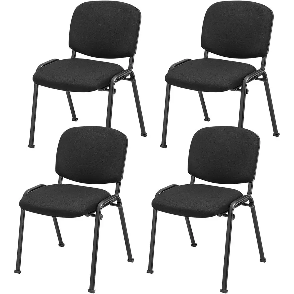 Stackable Ergonomic Office Chairs with Upholstered Back and Seat, Ideal for Conference and Waiting Rooms, Black
Stackable Ergonomic Office Chairs with Upholstered Back and Seat, Ideal for Conference and Waiting Rooms, Black