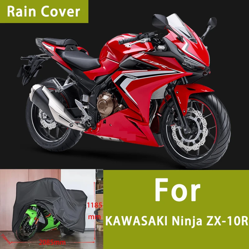 Car Cover Motorcycle Sunscreen Dustproof Earless Thickened Oxford Cloth Rainproof Suitable Accessory For KAWASAKI Ninja ZX-10R
Car Cover Motorcycle Sunscreen Dustproof Earless Thickened Oxford Cloth Rainproof Suitable Accessory For KAWASAKI Ninja ZX-10R