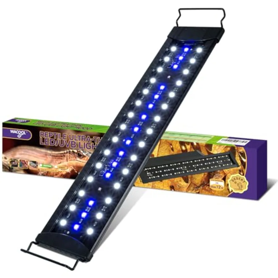 【Spot goods】Dimming LED UVB Reptile Light 24" LED Reptile Light Bar with Brightness Adjustment and 3 Light Modes UVB 10
【Spot goods】Dimming LED UVB Reptile Light 24" LED Reptile Light Bar with Brightness Adjustment and 3 Light Modes UVB 10