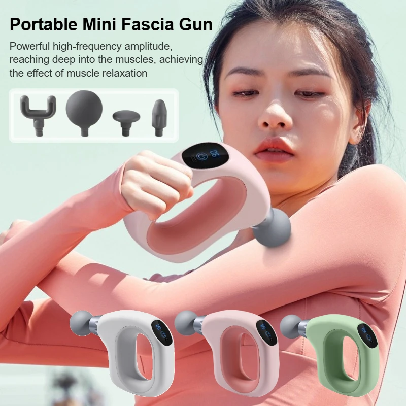 USB charging soothing neck membrane muscle relaxation full body massager LCD intelligent multi gear mini portable fascia gun
USB charging soothing neck membrane muscle relaxation full body massager LCD intelligent multi gear mini portable fascia gun