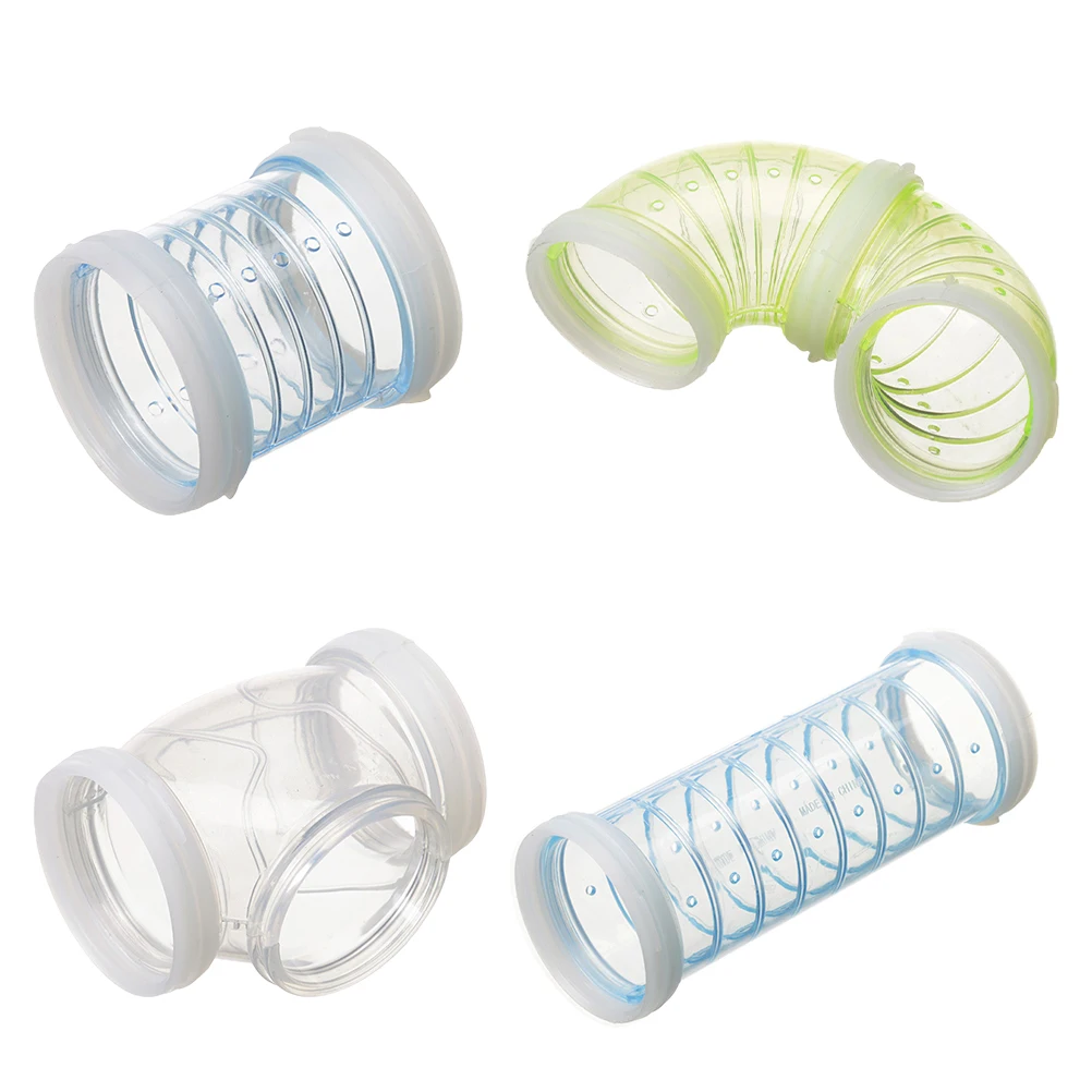 4 Pcs Plastic Pipes for Hamster Toys Pet Tunnel Labyrinth Plaything Expandable Habitat Safe Entertaining
4 Pcs Plastic Pipes for Hamster Toys Pet Tunnel Labyrinth Plaything Expandable Habitat Safe Entertaining
