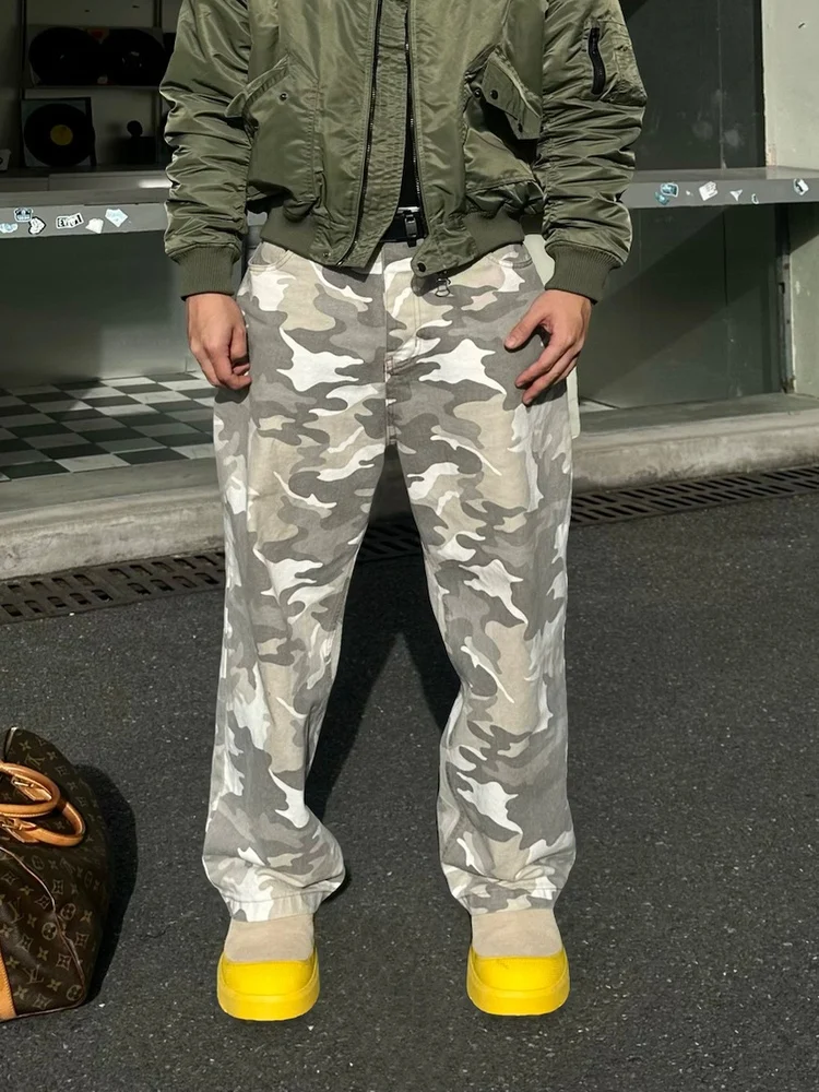 American Vibe Retro Waed Camouflage Men's Jeans Straight Loose Casual Long Trousers Youthful ular Straight Cut Jeans
American Vibe Retro Waed Camouflage Men's Jeans Straight Loose Casual Long Trousers Youthful ular Straight Cut Jeans