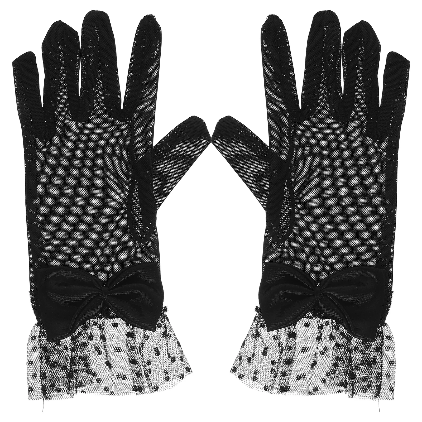 1Pair Lace Gloves for Women Short Wrist Floral Mesh Elegant Black Tea Party Banquet Evening Wedding Fashion Accessories
1Pair Lace Gloves for Women Short Wrist Floral Mesh Elegant Black Tea Party Banquet Evening Wedding Fashion Accessories