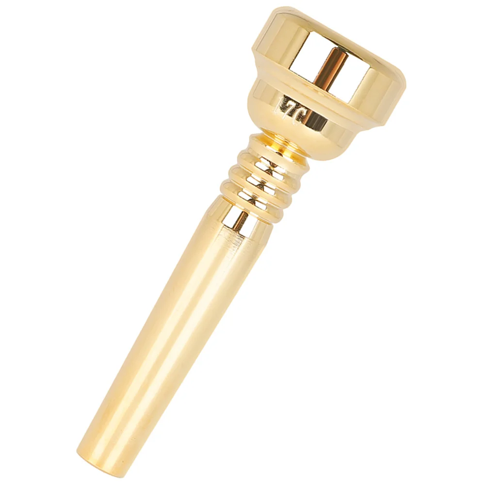 17C Gold Plated Trumpet Mouthpiece Small Brass Instrument for Adult Student Smooth Musical Equipment Unique
17C Gold Plated Trumpet Mouthpiece Small Brass Instrument for Adult Student Smooth Musical Equipment Unique