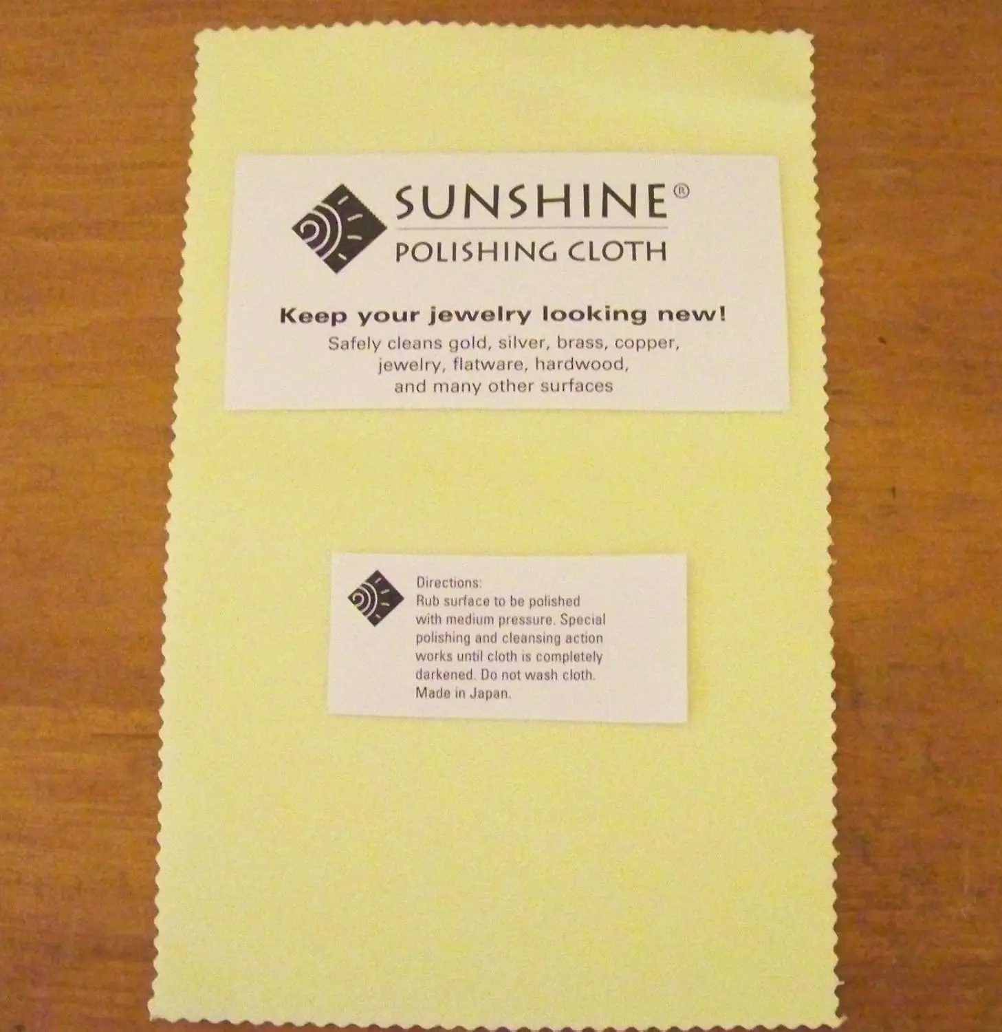 6-Pack Jewelry Polishing Cloth for Silver, Gold, Brass, Copper
6-Pack Jewelry Polishing Cloth for Silver, Gold, Brass, Copper