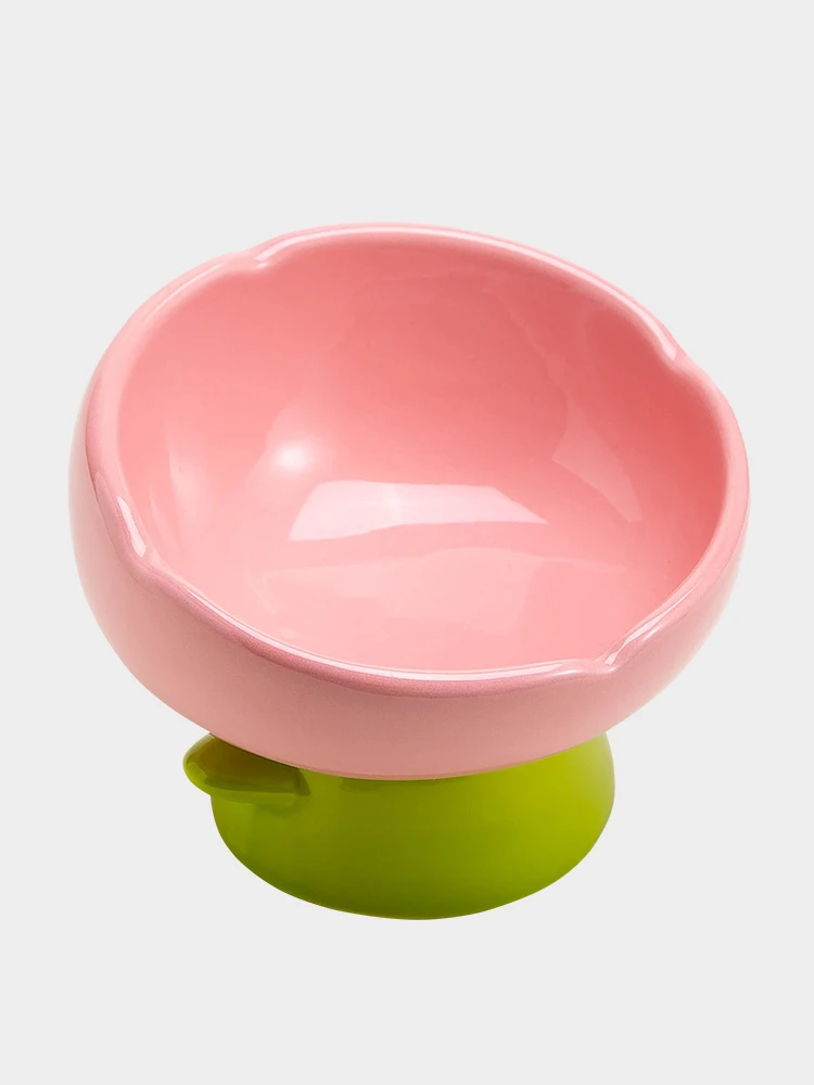 Wangcute Ceramic Bowl Dog Bowl Slanted Mouth Neck Protection Anti-Flip Black Chin Preventing Pet Feeding Bowl
Wangcute Ceramic Bowl Dog Bowl Slanted Mouth Neck Protection Anti-Flip Black Chin Preventing Pet Feeding Bowl