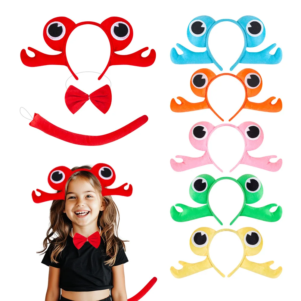 Повязка на голову в виде морского краба, аксессуары для волос в виде морских рыб, реквизит для косплея на День защиты детей
Повязка на голову в виде морского краба, аксессуары для волос в виде морских рыб, реквизит для косплея на День защиты детей