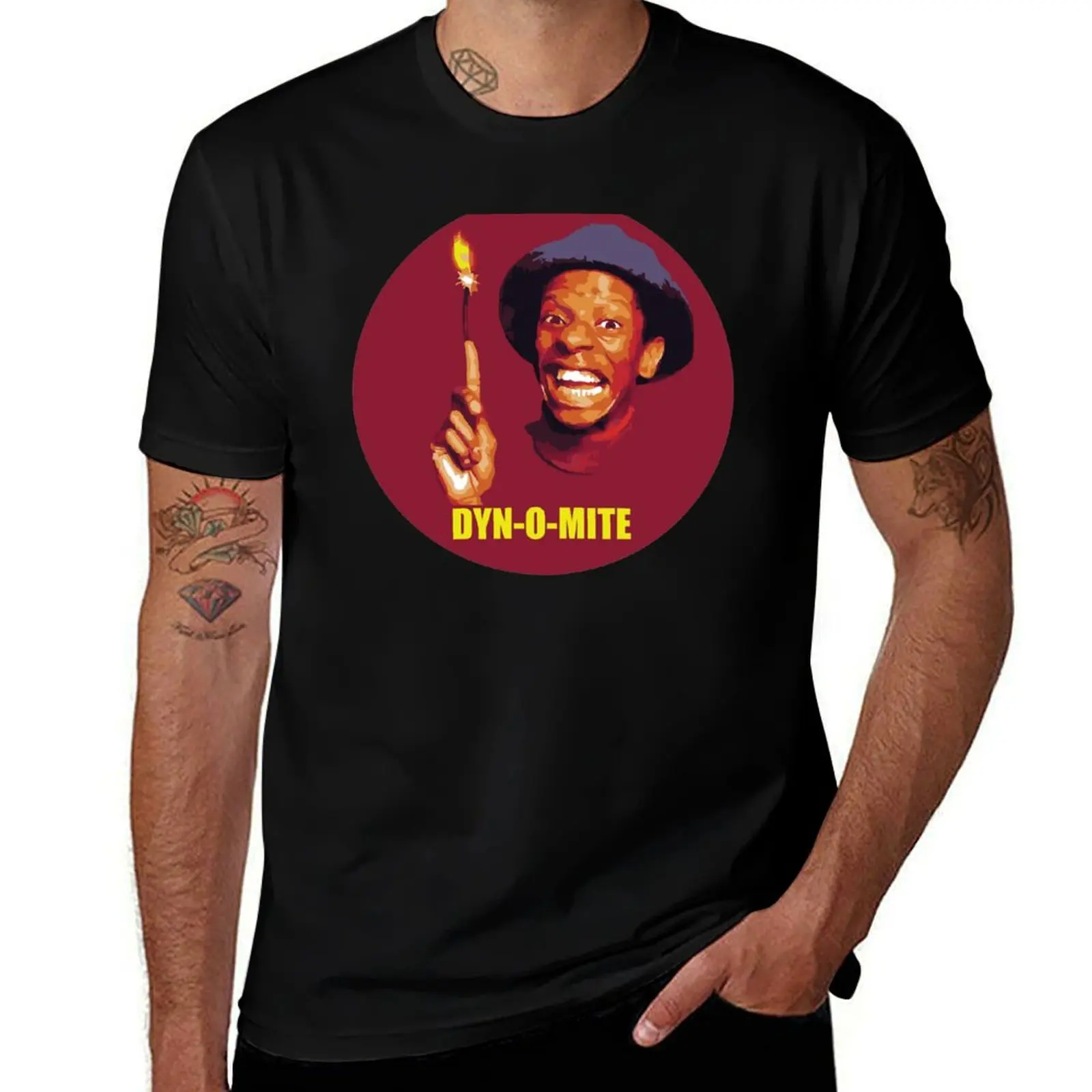 DYN-O-MITE. T-Shirt man t shirts high quality luxury brand t shirts cotton 100% T-Shirt
DYN-O-MITE. T-Shirt man t shirts high quality luxury brand t shirts cotton 100% T-Shirt