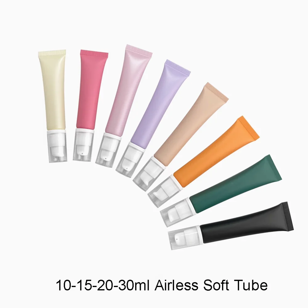 10g 15g 20g 30g Squeeze Tube Empty Airless Vacuum Pump Soft Bottle Cosmetic Sunscreen Lotion Serum Portable Refillable Container
10g 15g 20g 30g Squeeze Tube Empty Airless Vacuum Pump Soft Bottle Cosmetic Sunscreen Lotion Serum Portable Refillable Container