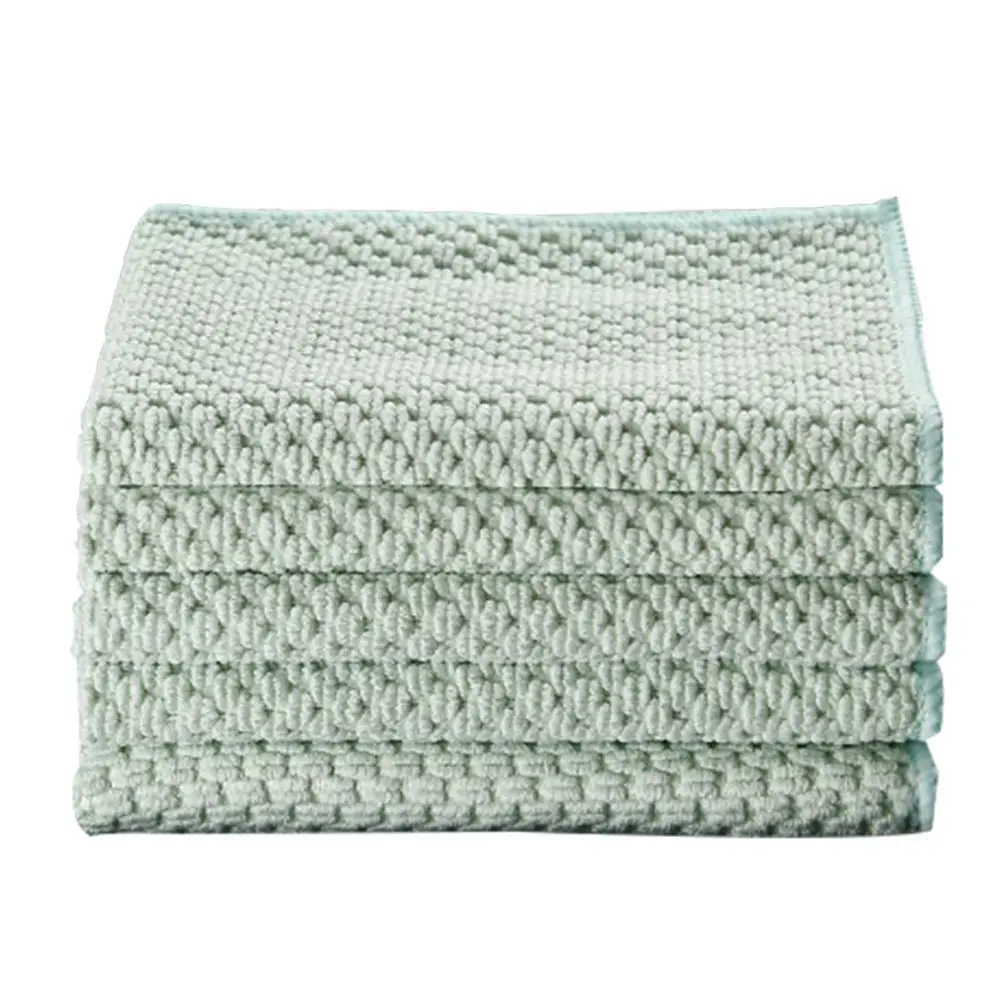 5 Pcs Microfiber Dish Towels Washcloths Household Nylon Cloths Practical Cleaning Kitchen Rags Absorbent Oil Water Stains
5 Pcs Microfiber Dish Towels Washcloths Household Nylon Cloths Practical Cleaning Kitchen Rags Absorbent Oil Water Stains