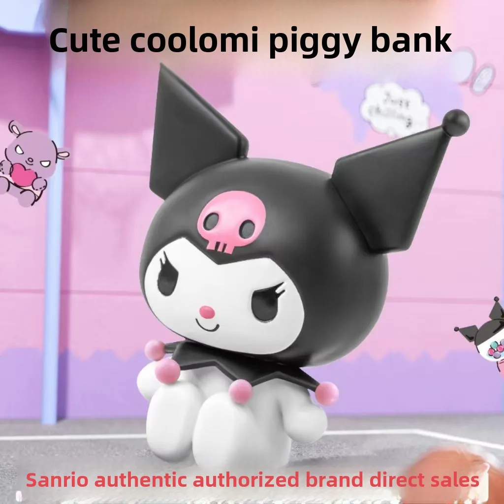 Симпатичная настоящая авторизованная копилка Куроми Sanrio с клеем, защитой от падения, защитой от ударов и съемной копилкой, украшением для рабочего стола
Симпатичная настоящая авторизованная копилка Куроми Sanrio с клеем, защитой от падения, защитой от ударов и съемной копилкой, украшением для рабочего стола