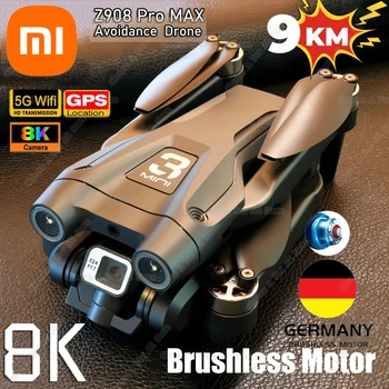 샤오미 Z908 프로 맥스 드론, 8K 듀얼 HD 항공 사진, FPV 전문 브러시리스 모터, 5G GPS 장애물 회피 쿼드로터