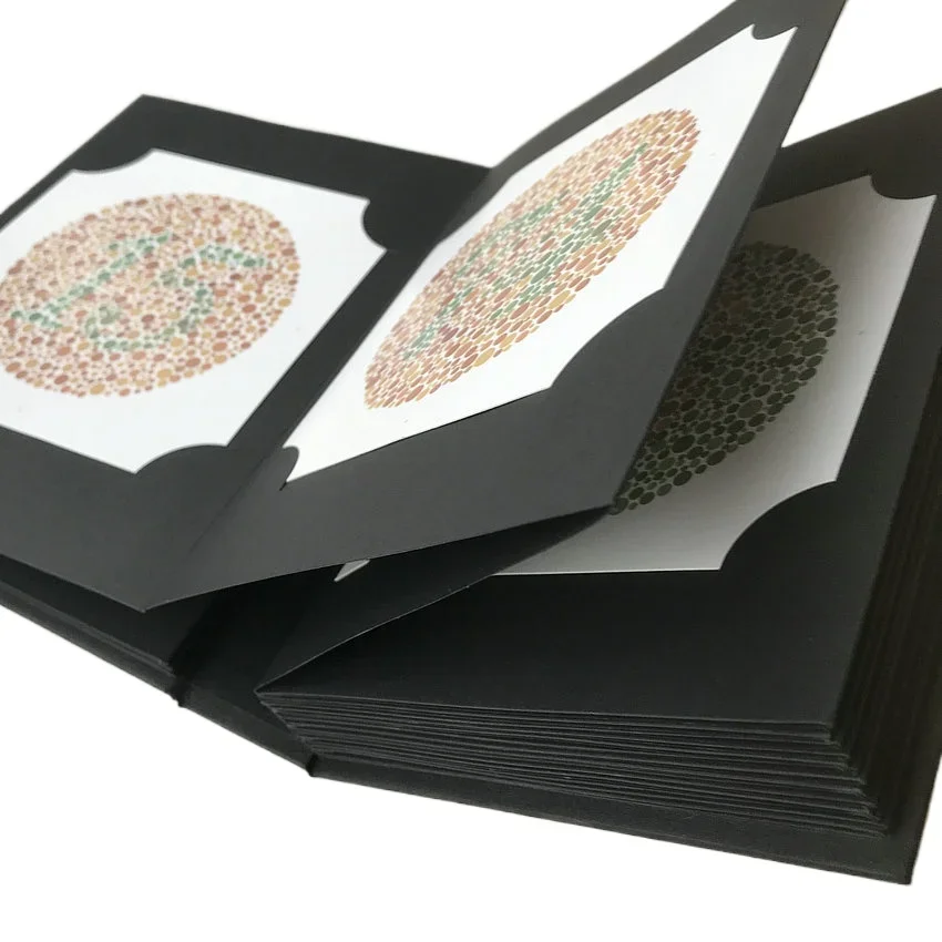 Optometry inspection 38plate visual book, color weakness inspection chart, color discrimination chart
Optometry inspection 38plate visual book, color weakness inspection chart, color discrimination chart