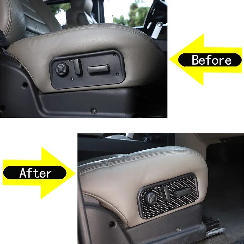 For Hummer H2 2003-2007 Accessories Soft Carbon Fibres Car Interior Seat Adjustment Switch Panel Decoration Sticker
For Hummer H2 2003-2007 Accessories Soft Carbon Fibres Car Interior Seat Adjustment Switch Panel Decoration Sticker