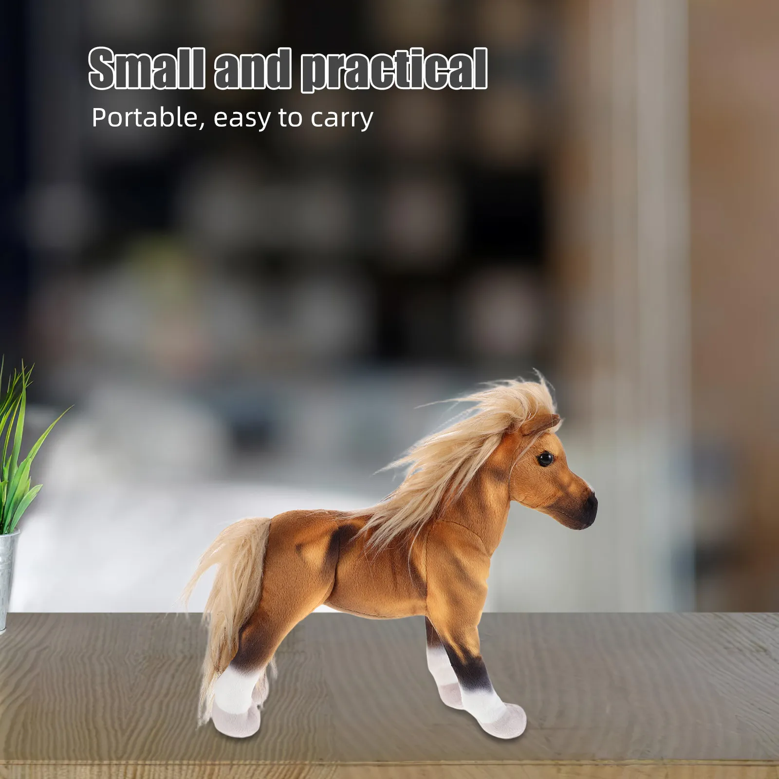 Realistic Standing Horse Soft Animal Decor for Kids Home Office Shelf Display Equestrian Theme Gift Year of Horse
Realistic Standing Horse Soft Animal Decor for Kids Home Office Shelf Display Equestrian Theme Gift Year of Horse