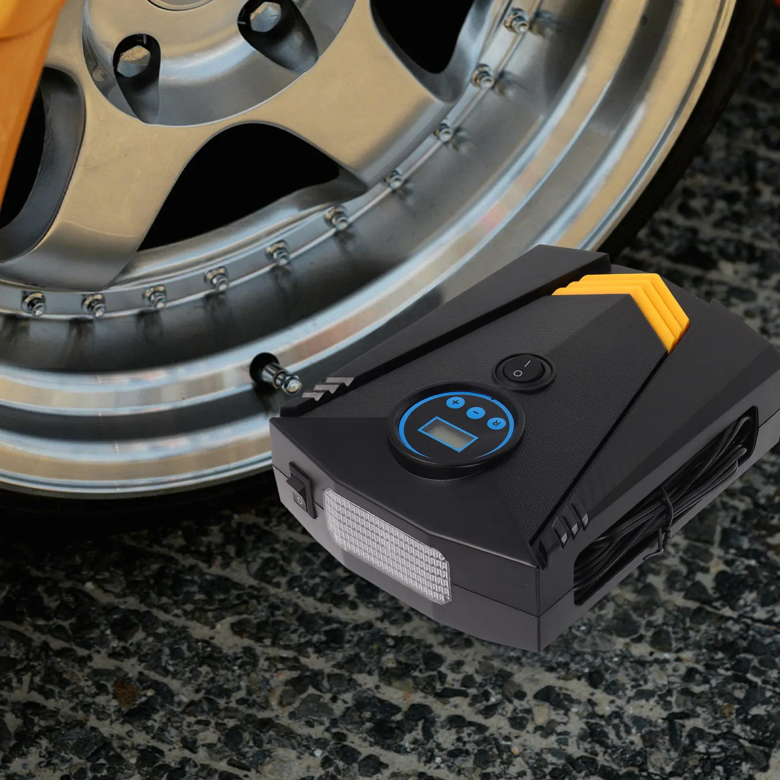 Portable Handheld Electric Tire Inflator for Car Ev Motorcycle Bicycle Small Air Compressor with Bright Digital Pressure Display
Portable Handheld Electric Tire Inflator for Car Ev Motorcycle Bicycle Small Air Compressor with Bright Digital Pressure Display
