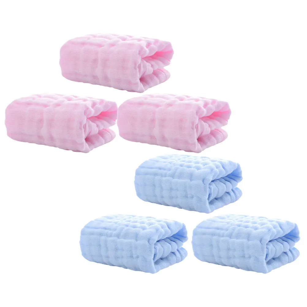 6Pcs Cotton Muslin Washcloths Multifunctional Drool Burp Saliva Towels Soft Absorbent Infant Hand Face Towels Newborn
6Pcs Cotton Muslin Washcloths Multifunctional Drool Burp Saliva Towels Soft Absorbent Infant Hand Face Towels Newborn