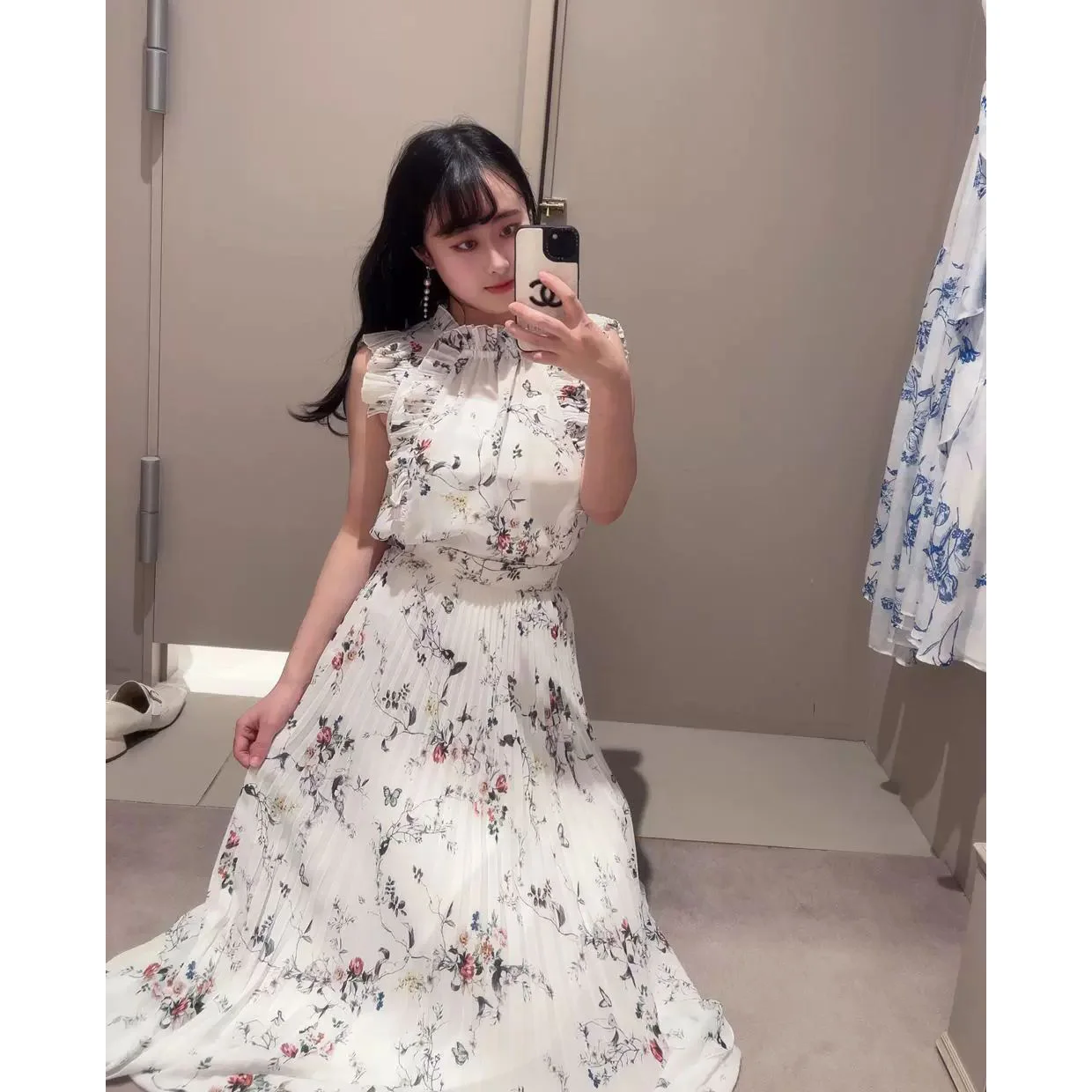 High Waist Pleated Skirt Floral Print Plant Pattern Summer Style Polyester Fiber Standard Version Zipper Opening
High Waist Pleated Skirt Floral Print Plant Pattern Summer Style Polyester Fiber Standard Version Zipper Opening