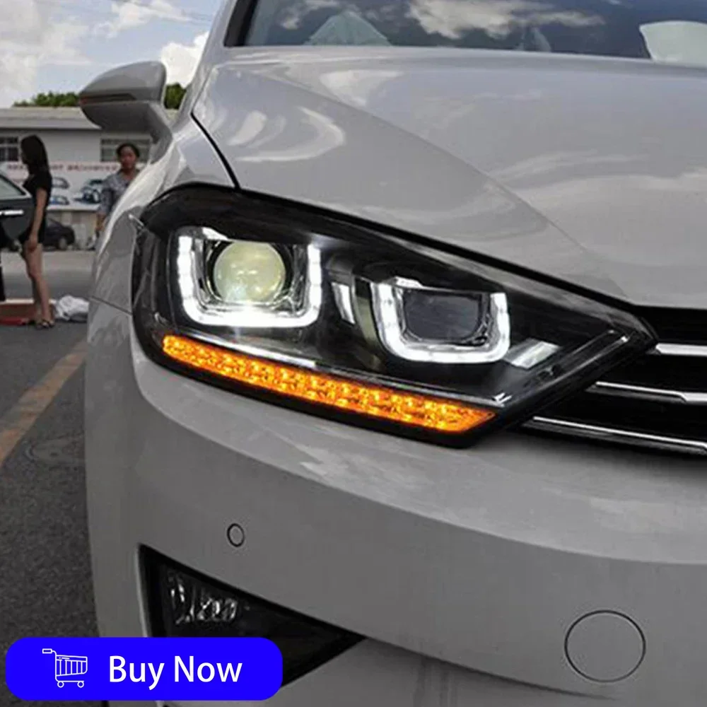 Для VW Golf Sportsvan 2016-2018 автомобильные передние фонари в сборе, обновление, авто светодиодный двойной U-образный объектив проектора, аксессуары для фар
Для VW Golf Sportsvan 2016-2018 автомобильные передние фонари в сборе, обновление, авто светодиодный двойной U-образный объектив проектора, аксессуары для фар