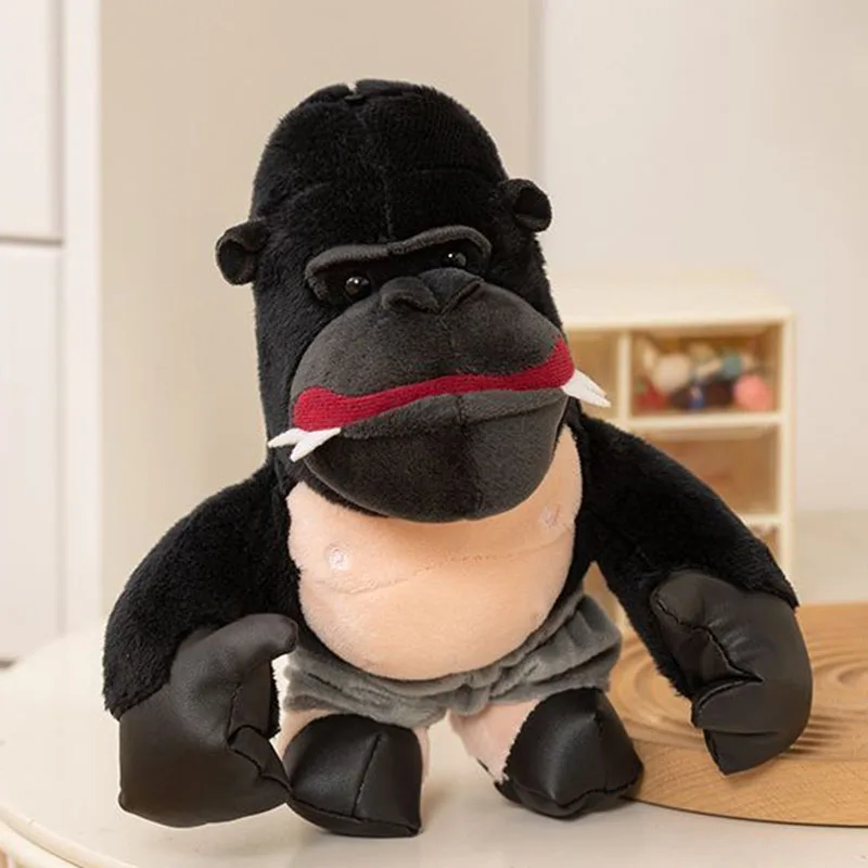 Cute Gorilla Plush Toy King Kong Stuffed Animal Soft Black Gorilla Doll 21cm for Kids Gift Home Decor Gift for Family Kawaii
Cute Gorilla Plush Toy King Kong Stuffed Animal Soft Black Gorilla Doll 21cm for Kids Gift Home Decor Gift for Family Kawaii