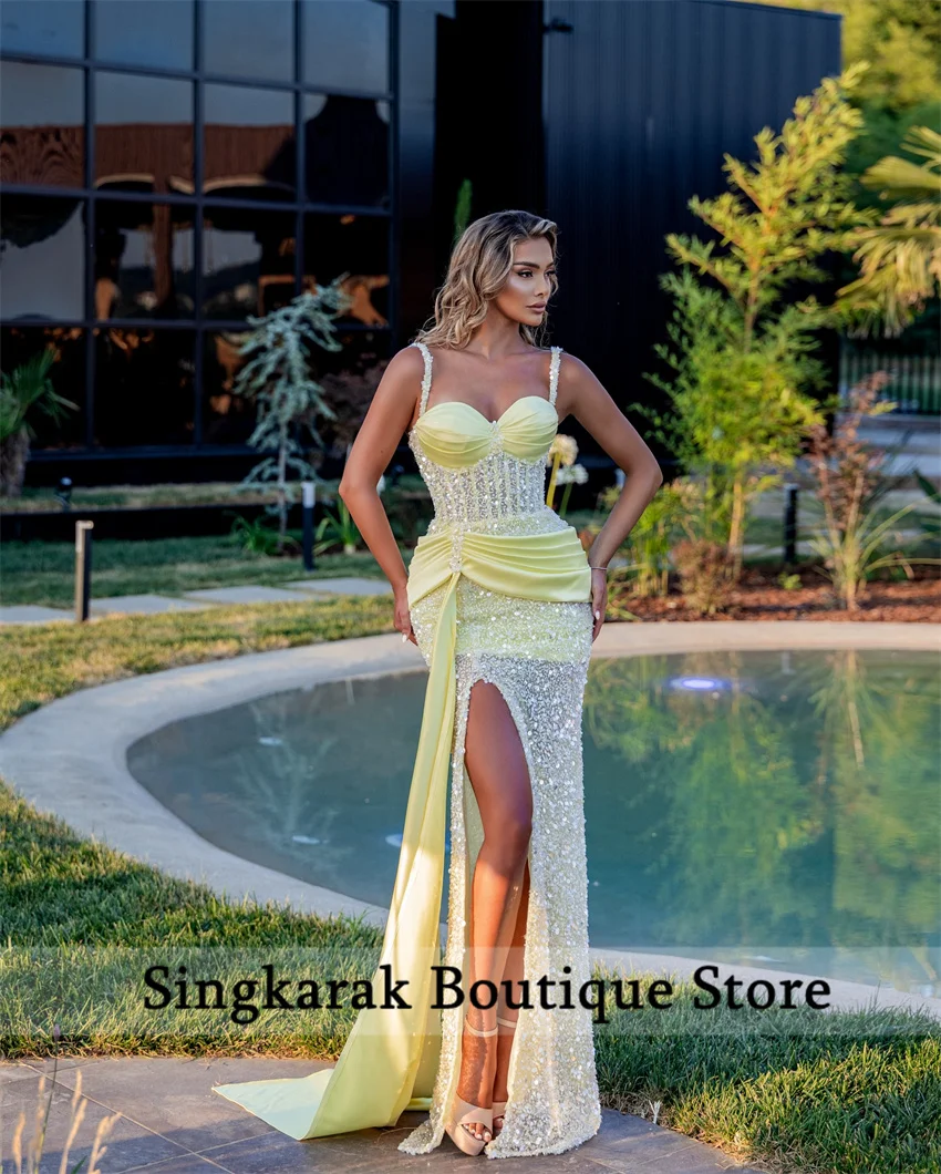 Elegant Evening Dress 2025 Crystal Luxury Elegant Beading Formal Prom Party Gown Wedding Party Gowns Customized 
Elegant Evening Dress 2025 Crystal Luxury Elegant Beading Formal Prom Party Gown Wedding Party Gowns Customized