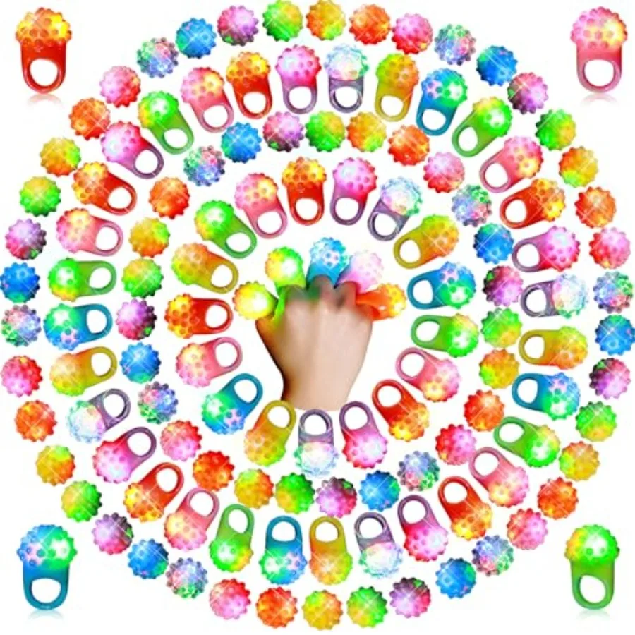 100 шт. светящихся LED-кольц, мигающие кольца для вечеринок, светящиеся в темноте, с рельефной поверхностью, для карнавальных мероприятий
100 шт. светящихся LED-кольц, мигающие кольца для вечеринок, светящиеся в темноте, с рельефной поверхностью, для карнавальных мероприятий
