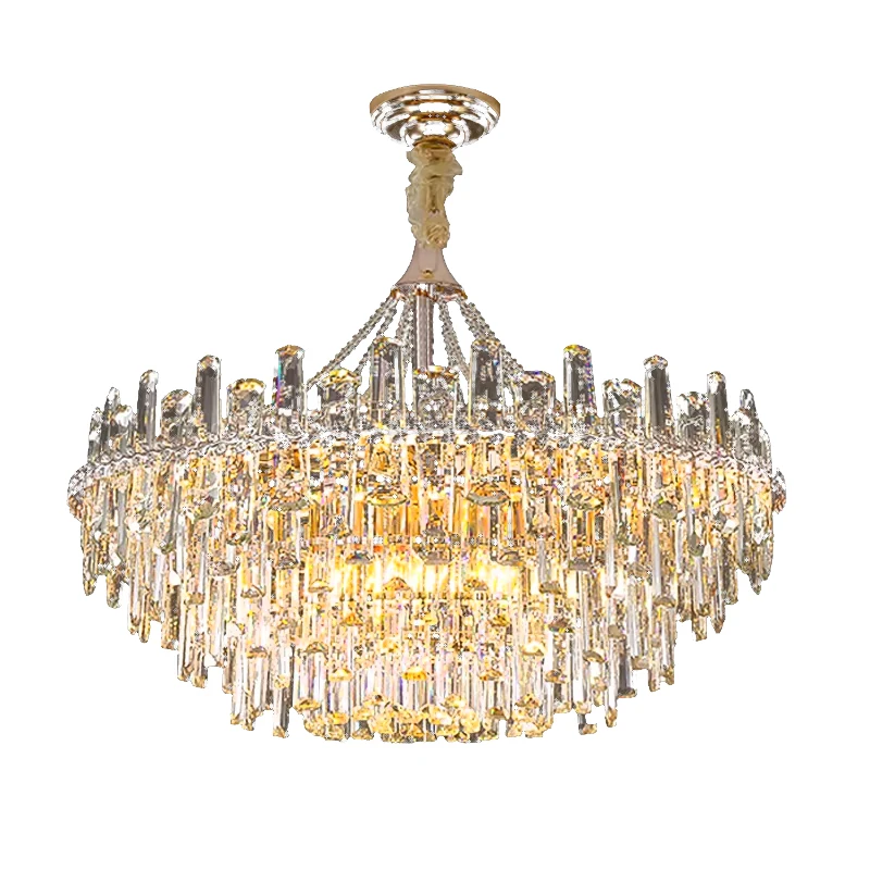 Luxury LED Ceiling Chandeliers for Living Room Decor Modern Clear Crystal Hanging Lamps for Ceiling Home Design Lighting Lustre
Luxury LED Ceiling Chandeliers for Living Room Decor Modern Clear Crystal Hanging Lamps for Ceiling Home Design Lighting Lustre