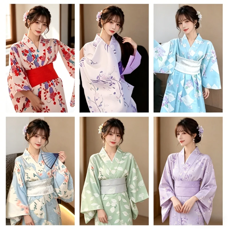 New Improved Traditional Japanese Kimono,Multi-color Elegant Formal Outfit For Studio Portrait Photography And Daily Themed Wear
New Improved Traditional Japanese Kimono,Multi-color Elegant Formal Outfit For Studio Portrait Photography And Daily Themed Wear
