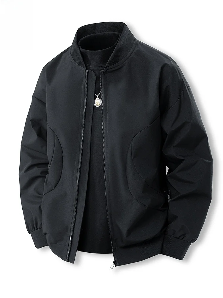 Мужская куртка с бейсбольным воротником American Sle, весенне-осенняя свободная посадка, ветрозащитная, водонепроницаемая, повседневная модная верхняя одежда, пальто
Мужская куртка с бейсбольным воротником American Sle, весенне-осенняя свободная посадка, ветрозащитная, водонепроницаемая, повседневная модная верхняя одежда, пальто