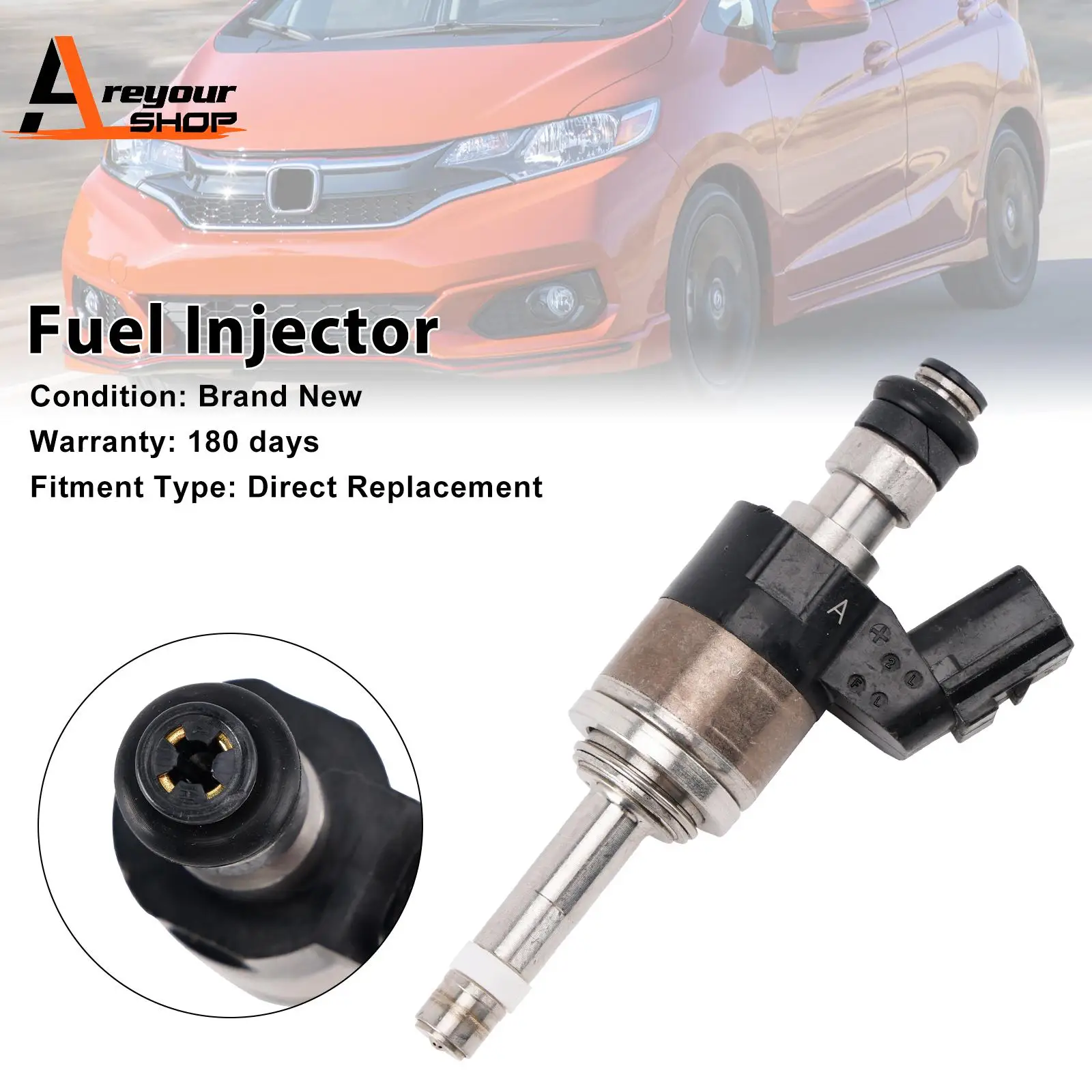 Топливная форсунка 16010-5R1-315, 1 шт., подходит для Honda, подходит для 2015-19 1,5 л 
Топливная форсунка 16010-5R1-315, 1 шт., подходит для Honda, подходит для 2015-19 1,5 л
