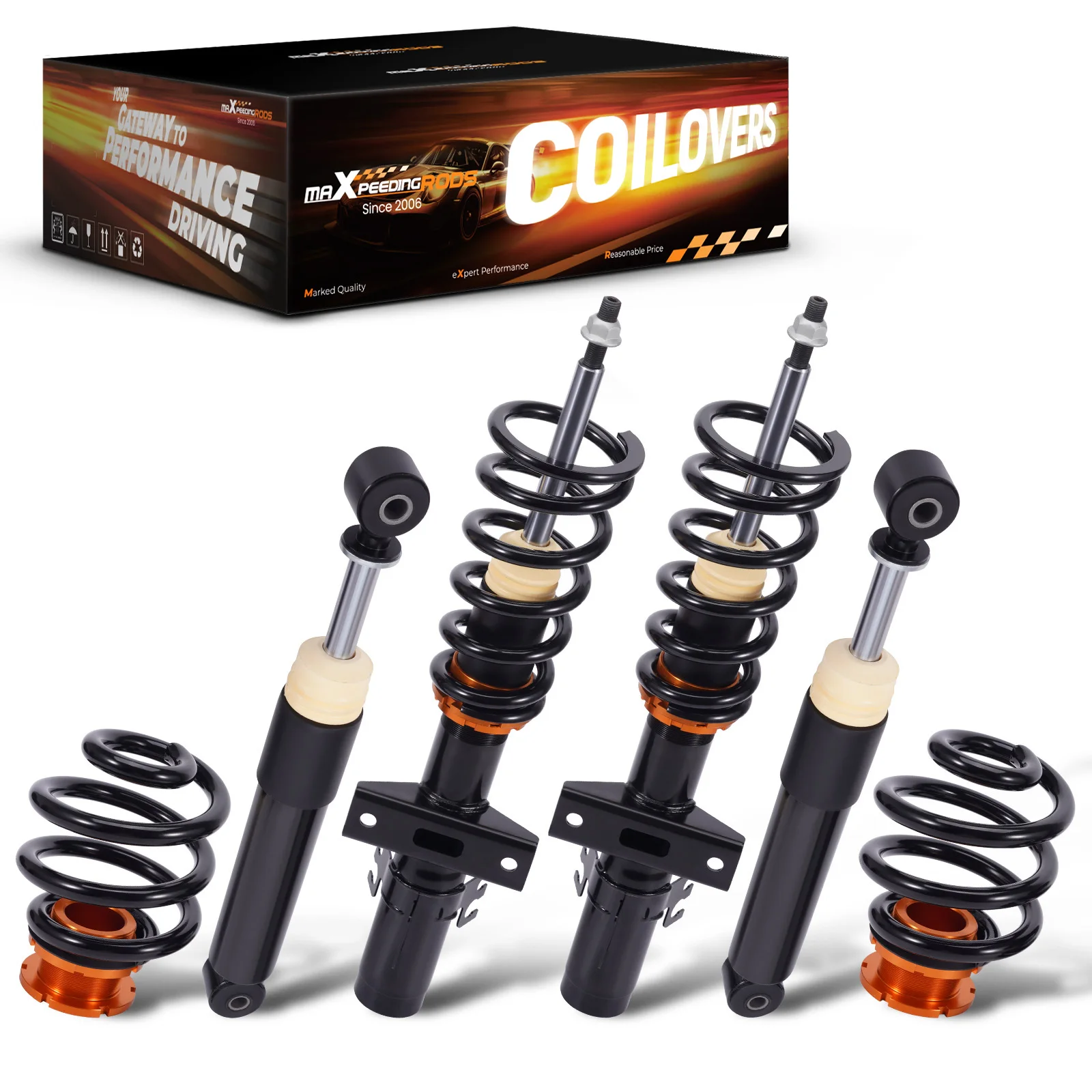 Coilover Suspension Kit for VW Transporter T5 T6 T26 T28 T30 Kombi Multivan
Coilover Suspension Kit for VW Transporter T5 T6 T26 T28 T30 Kombi Multivan