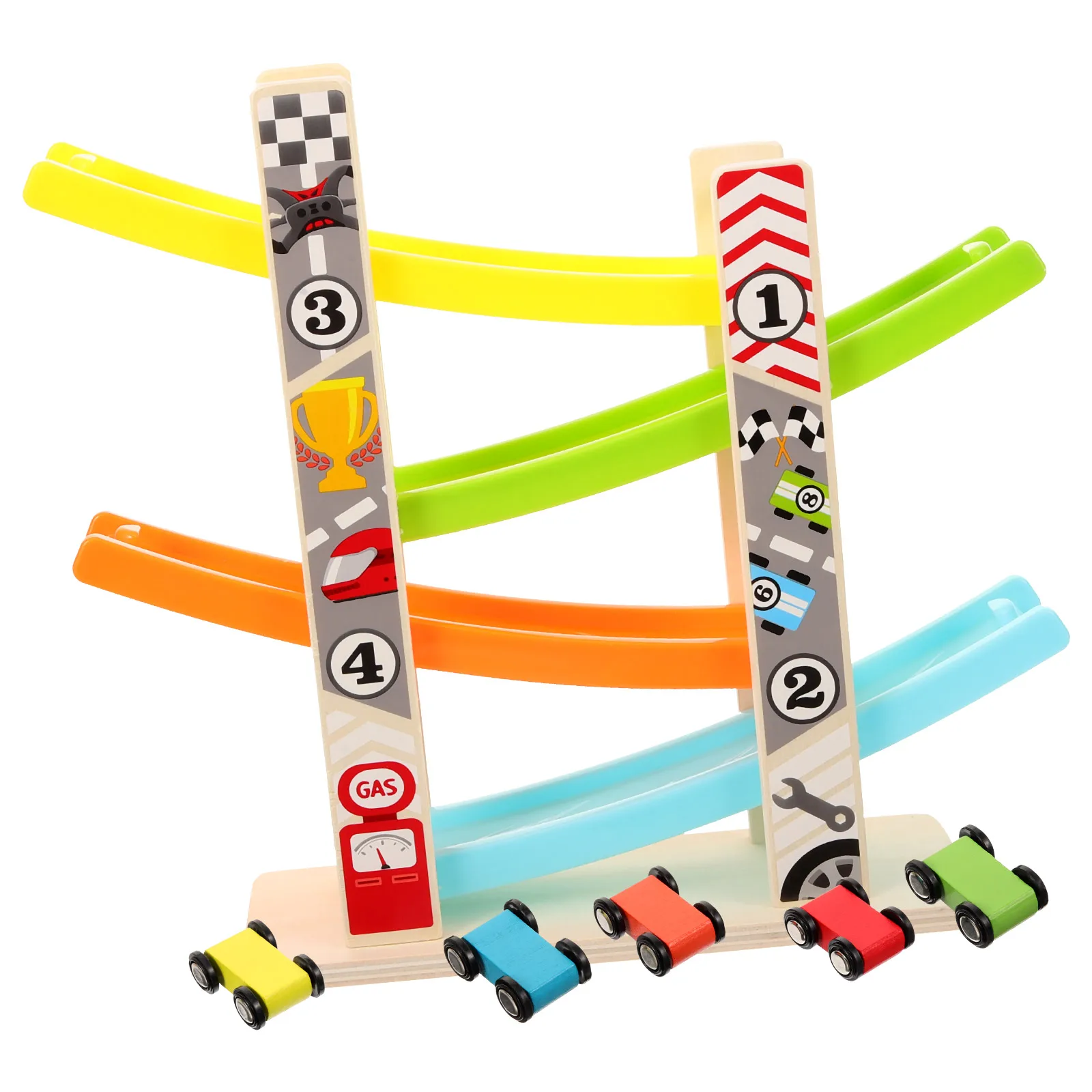 1 set Rainbow Inertia Glider Toy Smooth Sliding Multi Angle Kids Safe Cartoon Pattern Children'S Interactive Toy Educational
1 set Rainbow Inertia Glider Toy Smooth Sliding Multi Angle Kids Safe Cartoon Pattern Children'S Interactive Toy Educational