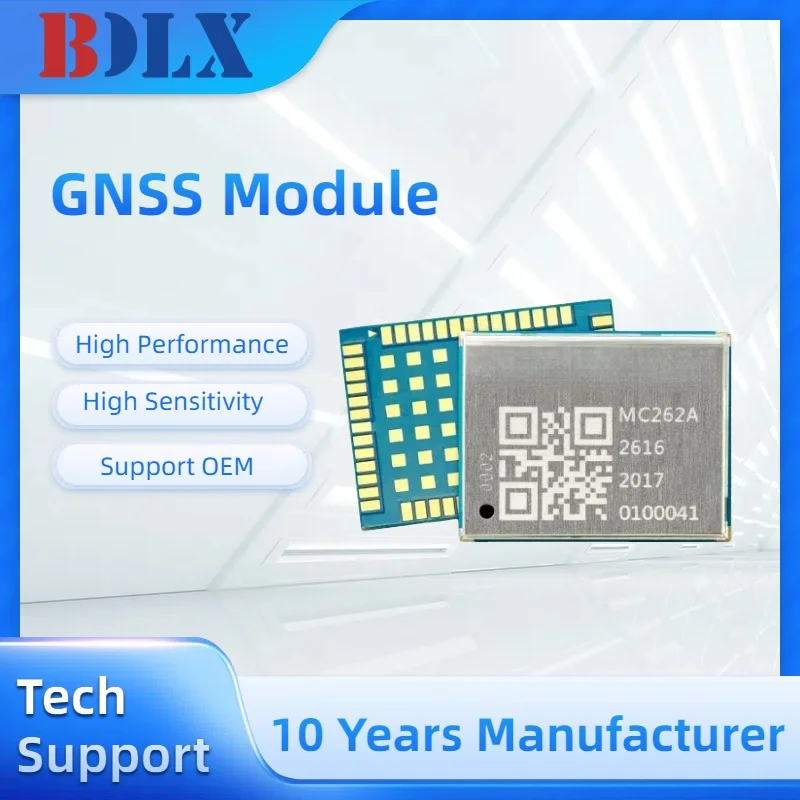 GNSS RTK MC262A high-precision positioning centimeter-level module development board 20Hz GPS GNSS Module Low power consumption
GNSS RTK MC262A high-precision positioning centimeter-level module development board 20Hz GPS GNSS Module Low power consumption